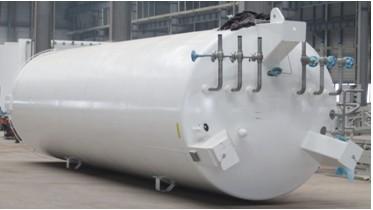 Recipiente horizontal do tanque do ISO do CO2 da grande capacidade, tanque do líquido criogênico