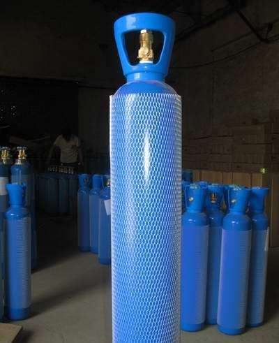Espessura verde/azul do cilindro de gás comprimido 200BAR da pureza 34CrMo4 alta 5.2mm