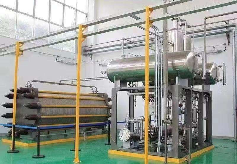 Skid Mounted 99.999% 1800m3/h Hydrogen Generation Plant In Power Plant